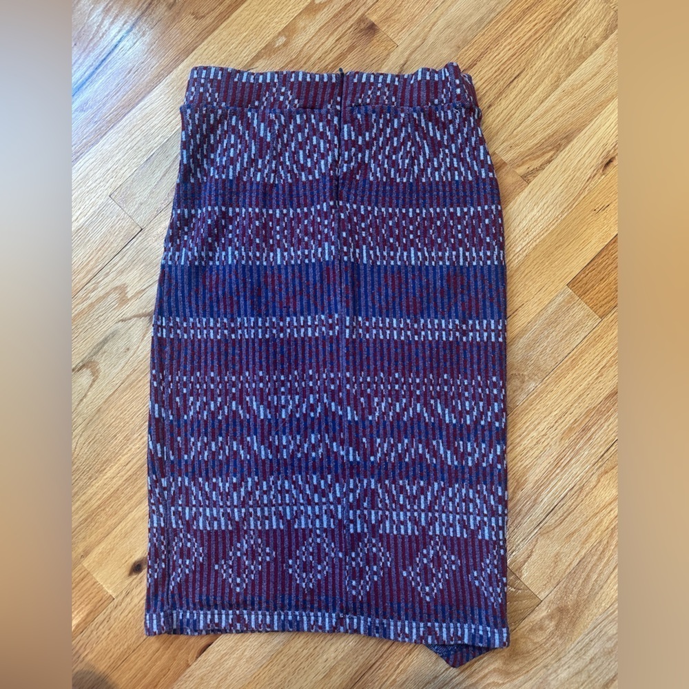 Anthropologie Maeve Carolina Knit Pencil Skirt XS - Picture 9 of 9